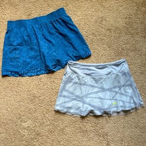 TWO Nike Skorts